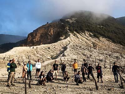 peserta papandayan trip